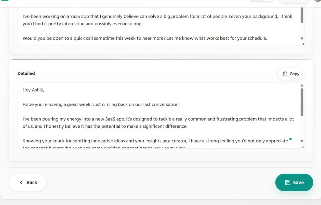 মেসেজ বিল্ডার স্ক্রিনশট, ধাপ 6 এর ৬